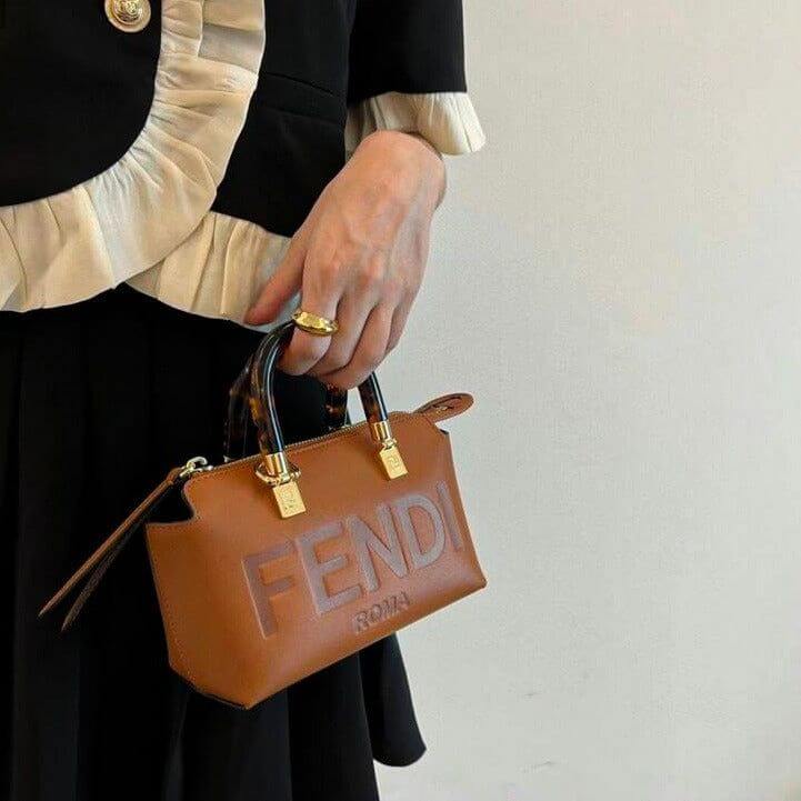 Fendi Roma Mini Boston Bag - RD Handbags